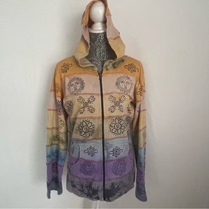 Hippie/ Boho Rising International hoodie-medium